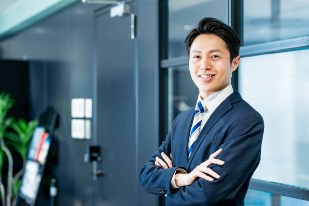 business person working in office